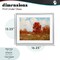 Stupell Industries Fall Landscape with Red Foliage Framed Print Under Glass, design by Arlington Prints